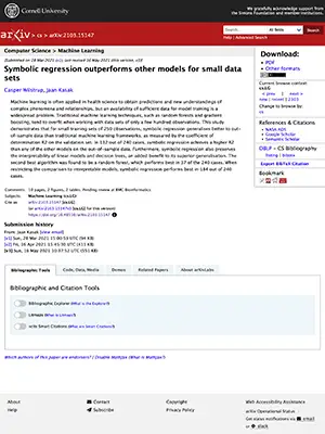 Abzu's QLattice cited in arXiv preprint