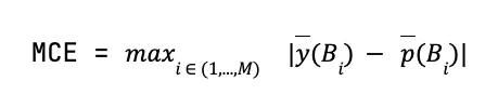 Calibration - MCE