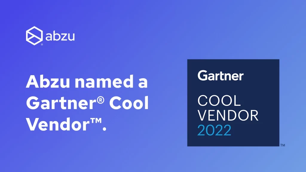 Abzu AI is a Gartner Cool Vendor